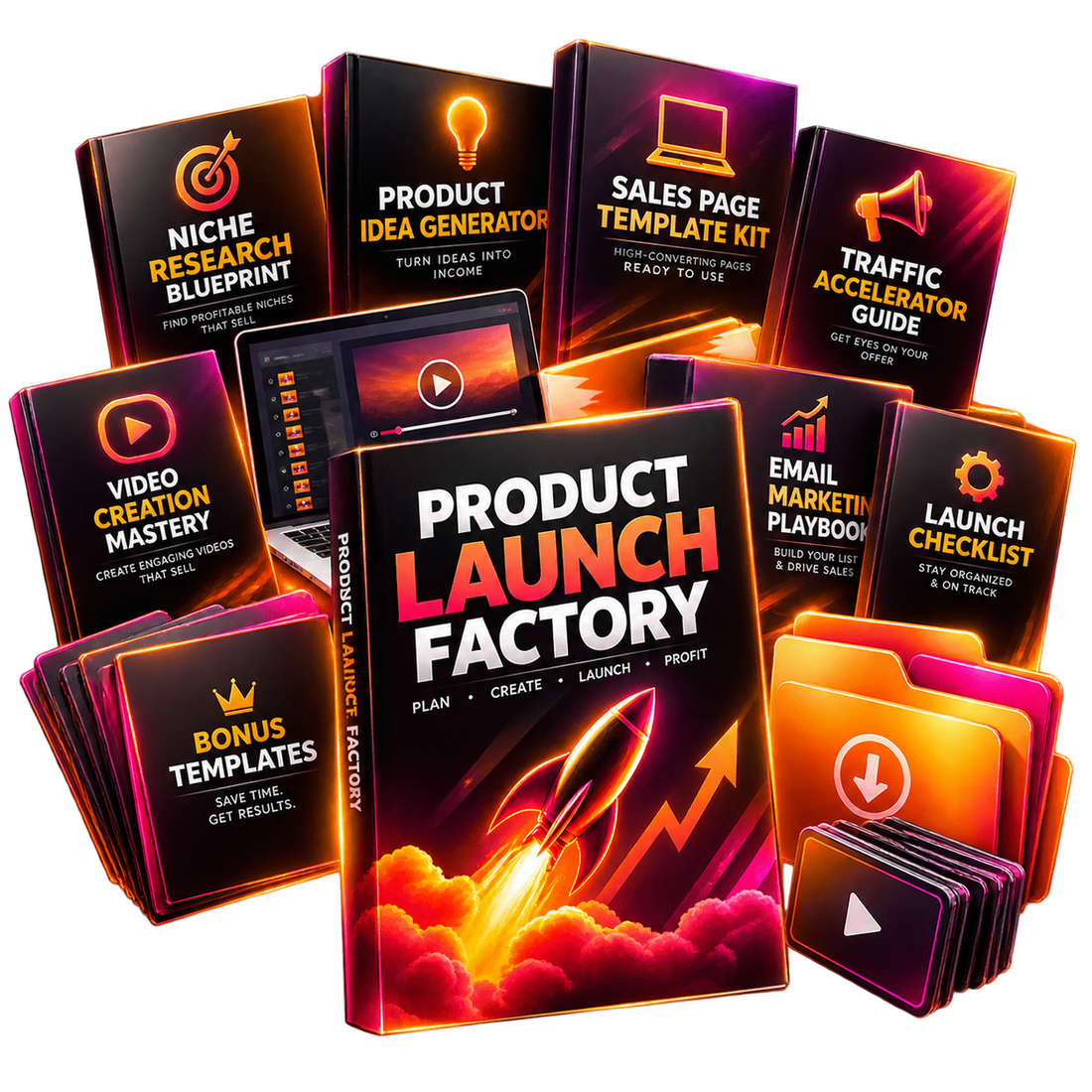 Product Launch Factory bundle cover