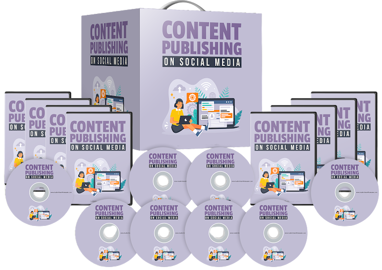 Content Publishing On Social Media (PLR) cover